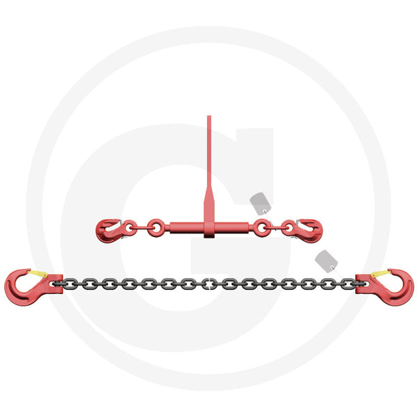 Spännkedja för 2-dels system G8 3000mm