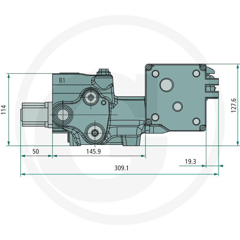 Walvoil E-tronic frontlastare OC-system