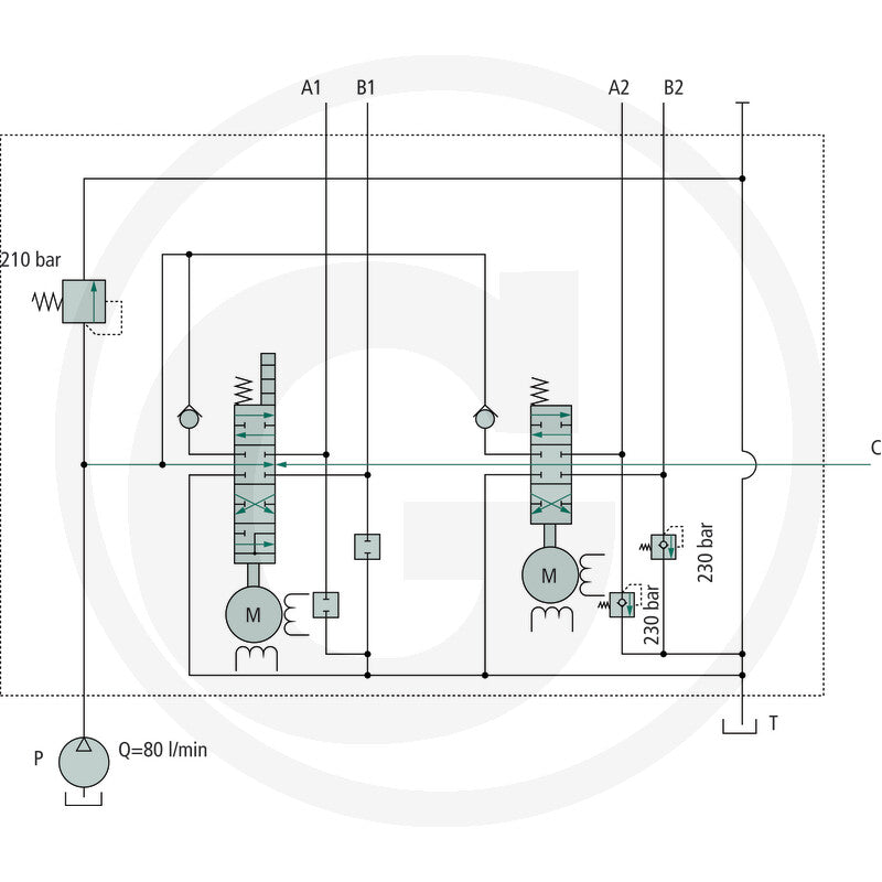 Walvoil E-tronic frontlastare OC-system