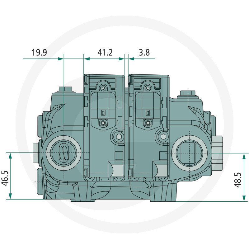 Walvoil E-tronic frontlastare OC-system