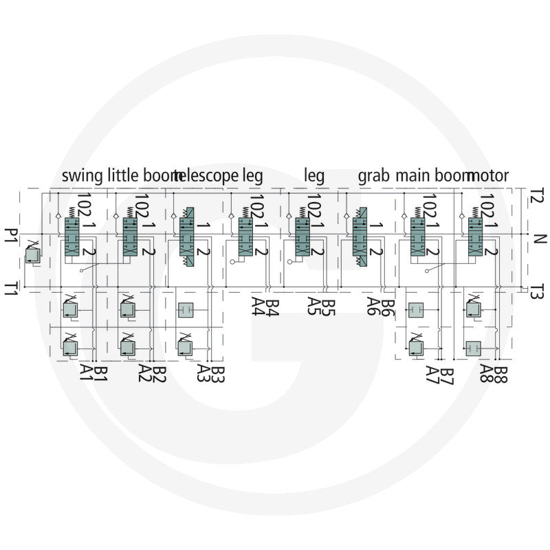 8ZC70 / N2-ventil skog 12V DC