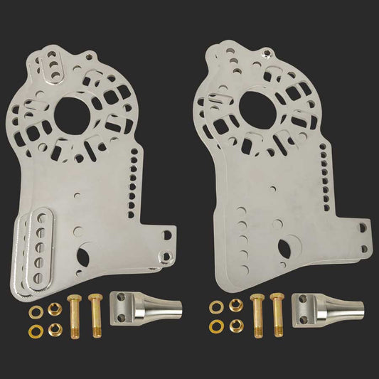 Heavy Duty 4-Link Plate Set With Adjustable Lower Shock Mounts